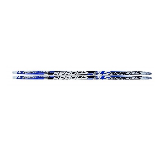 Беговые лыжи STC Brados LS Sport 3D степ черный/синий, 195 см