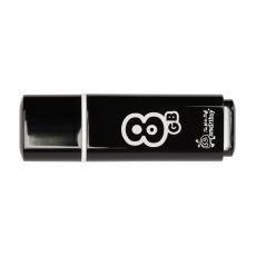 Флешка SmartBuy 8Gb Glossy Series Black (SB8GBGS-K) 8Гб black