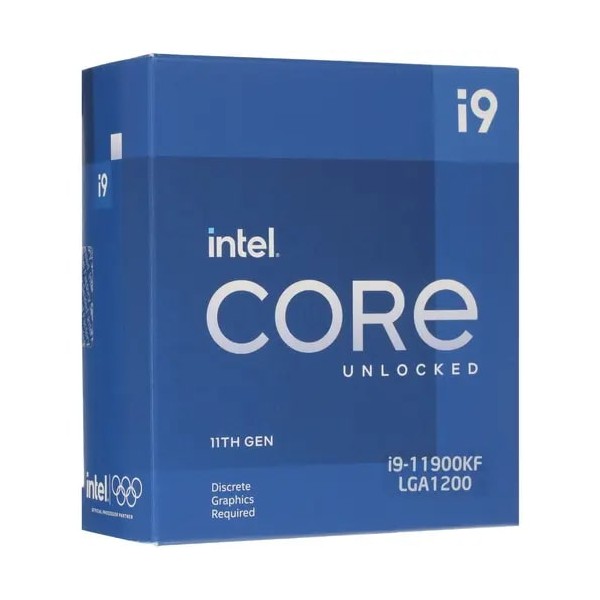 Процессор Intel Core i9-11900KF 3.5-5.3 ГГц BOX (без кулера)